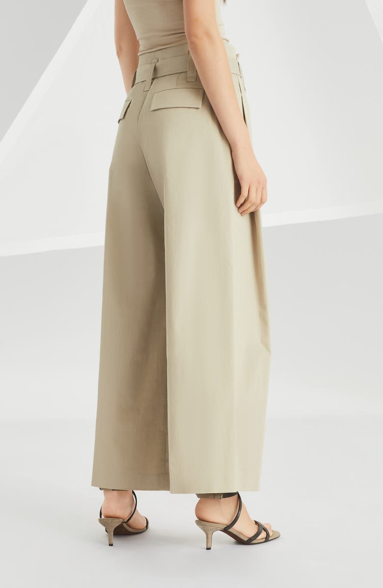 Brunello Cucinelli A-line trousers, Alternate, color,