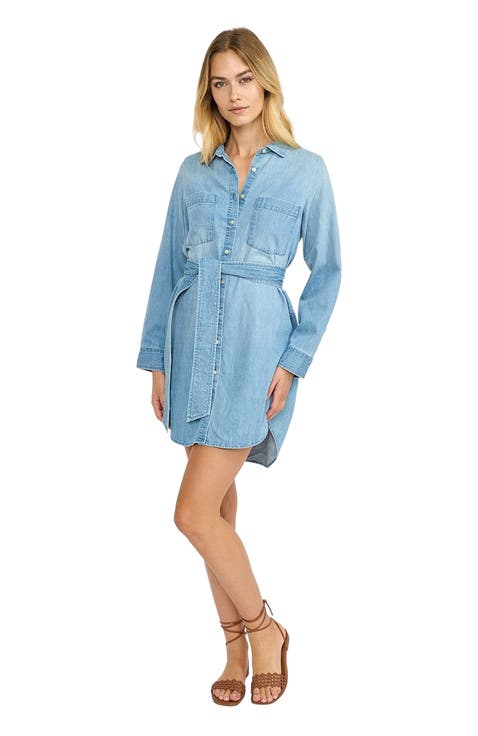 Denim Shirt Dress