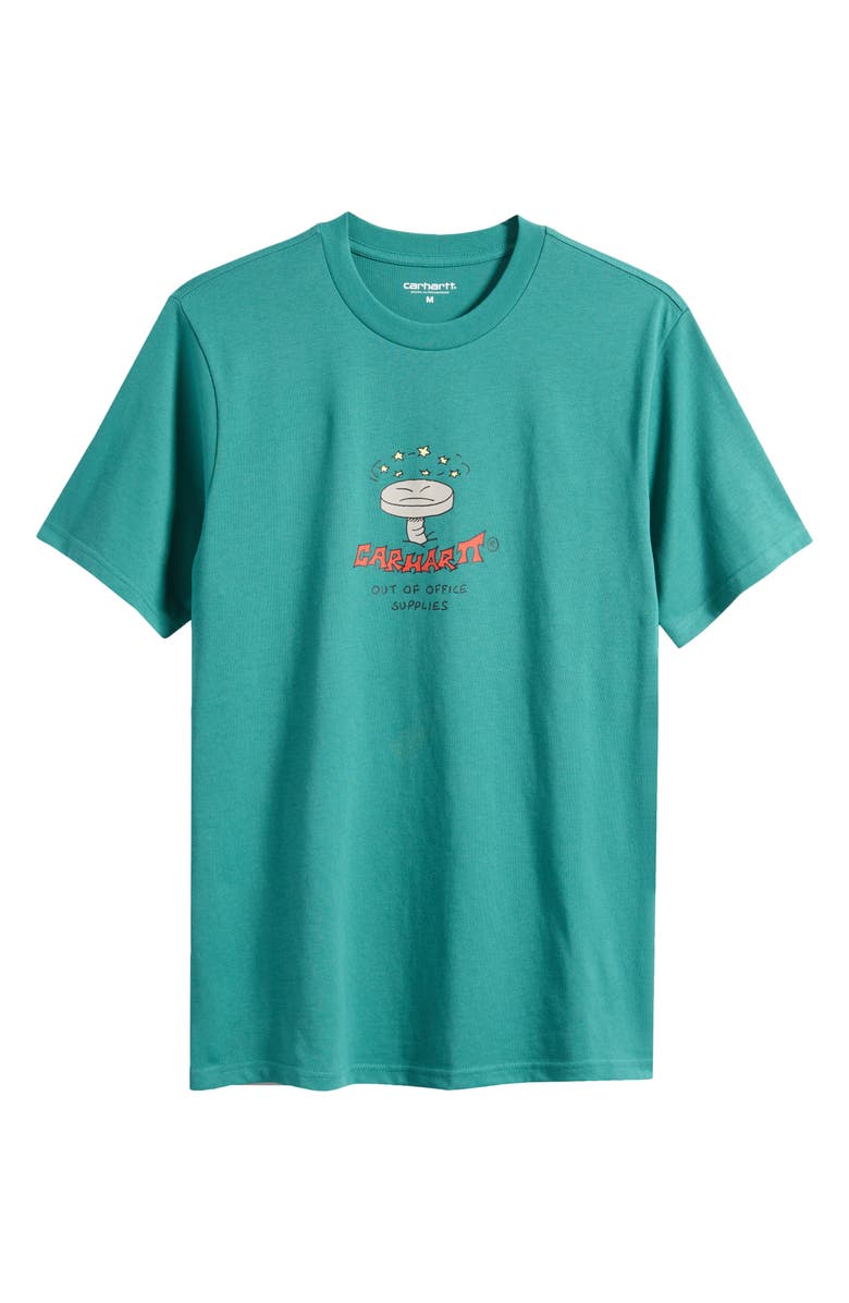 Carhartt Work In Progress Office Supplies Graphic T-Shirt, Alternate, color, Saguaro