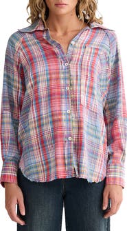 Talisman the Label Yellowstone Plaid Button-Up Shirt