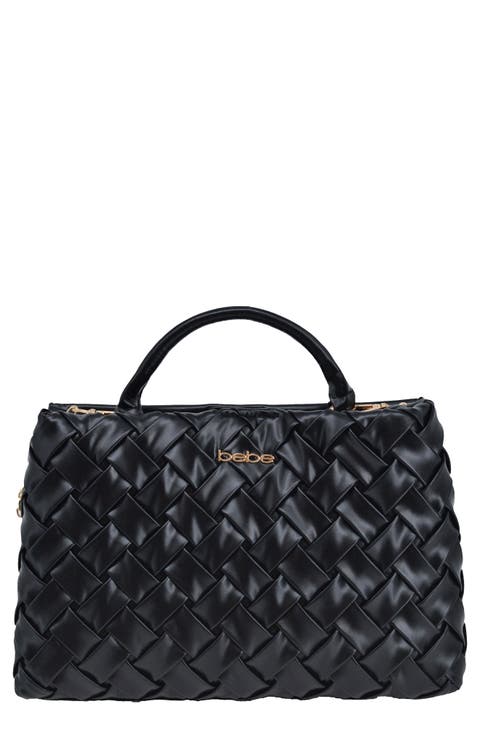 Luca Medium Woven Satchel