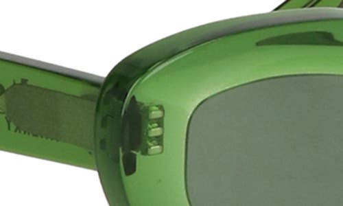 Cult Gaia X Thierry Lasry Jazz 47mm Oval Sunglasses In Green