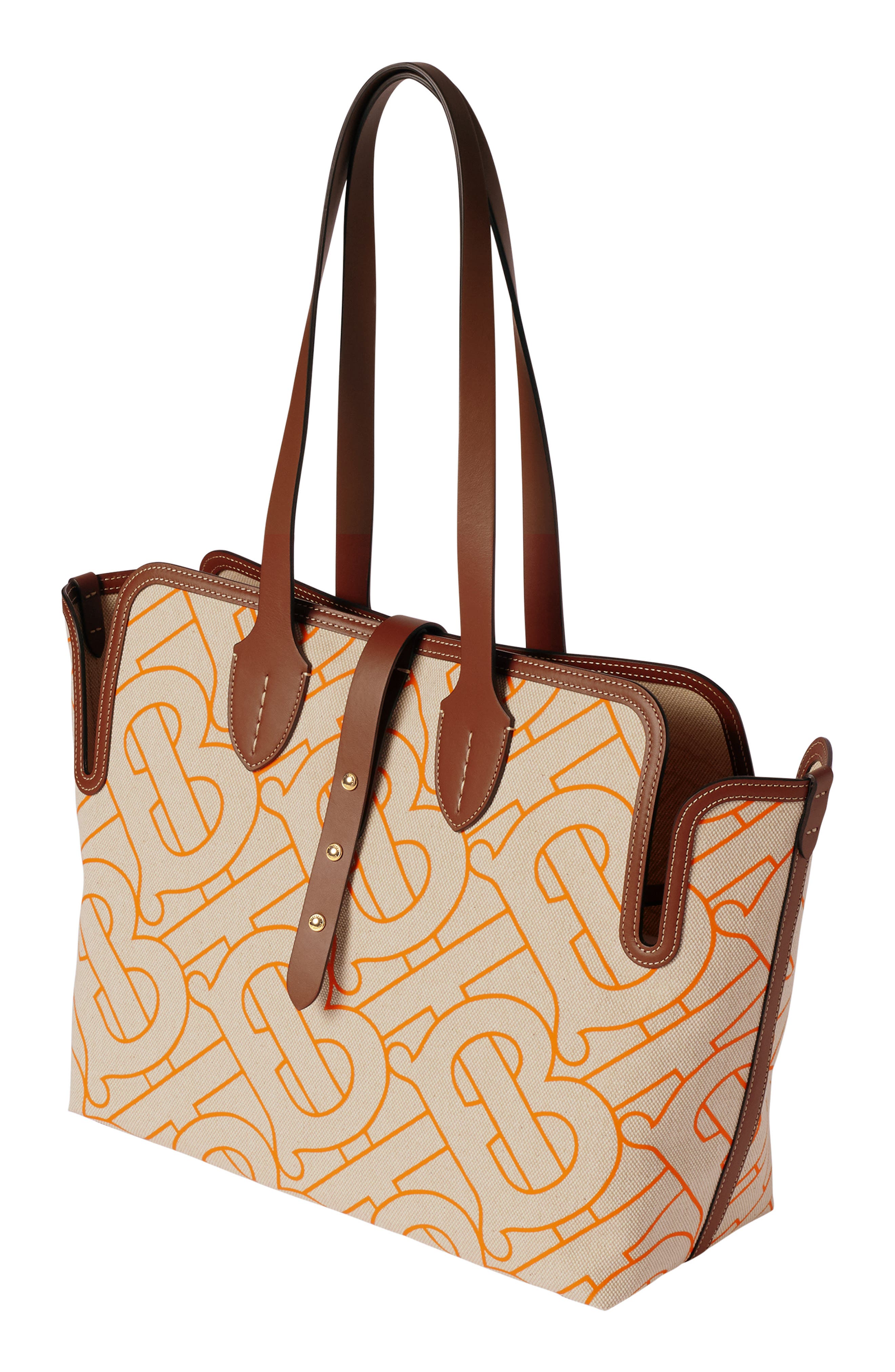 Burberry Medium Soft Cotton Canvas Belt Bag, Alternate, color, 