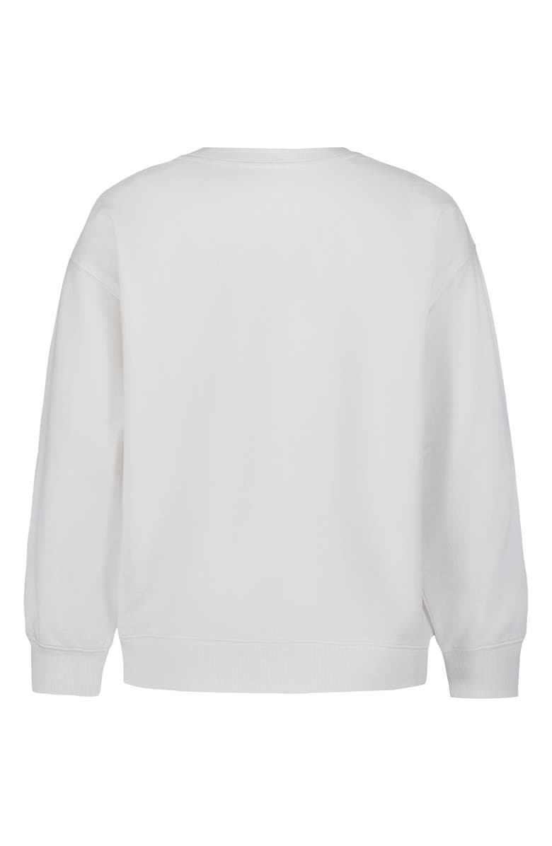 Roxy Kids' Nature Oversize Sweatshirt, Alternate, color, Coconut Milk