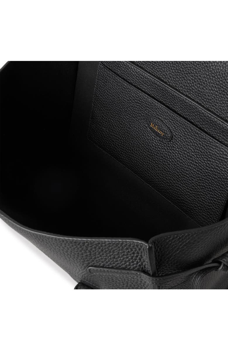 Mulberry Small Soft Bayswater Leather Satchel, Alternate, color, Black