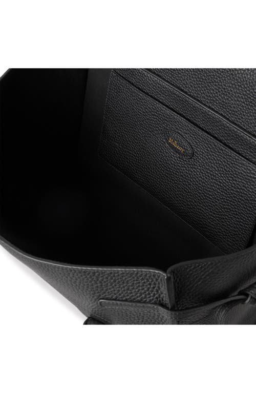 Mulberry Small Soft Bayswater Leather Satchel In Black