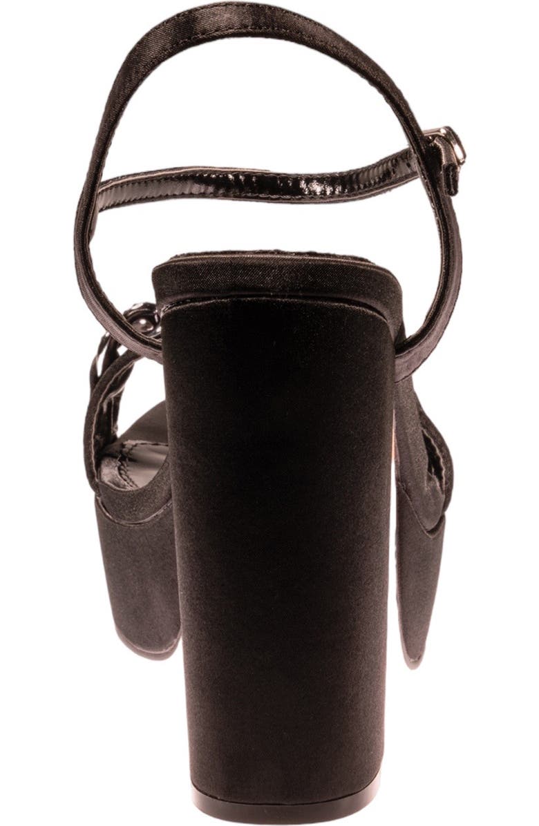 LADY COUTURE Dance Block Heel Sandal, Alternate, color, Black