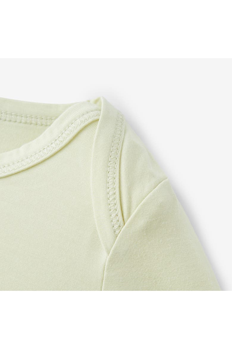 Luxe Solid Long Sleeve One Piece, Alternate, color, Aloe