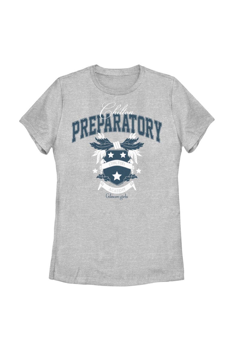 Women's Gilmore Girls Chilton Preparatory Logo  Graphic T-Shirt, Main, color, Athletic Heather
