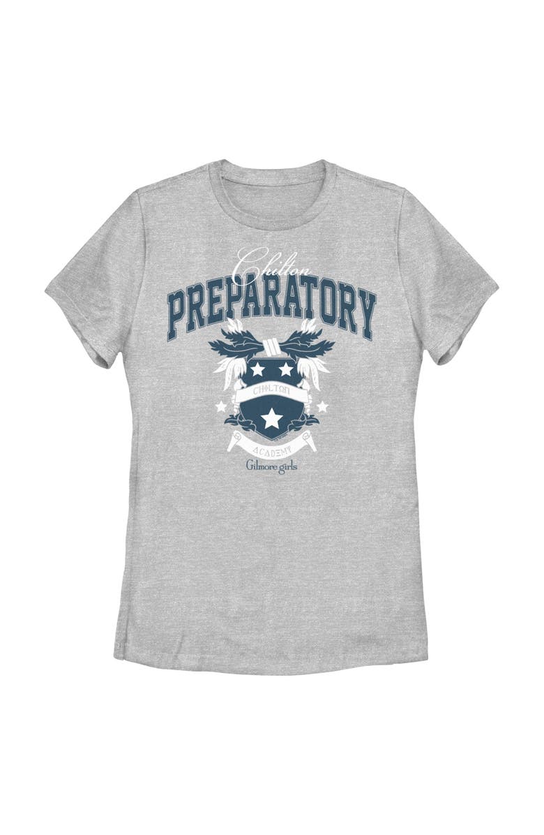Gilmore Girls Women's Gilmore Girls Chilton Preparatory Logo Graphic T-Shirt, Main, color, Athletic Heather