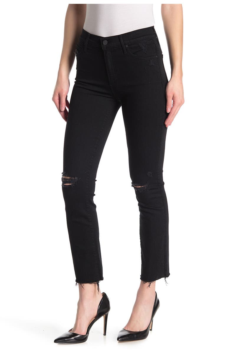 MOTHER The Rascal Distressed Ankle Cut Jeans | Nordstromrack