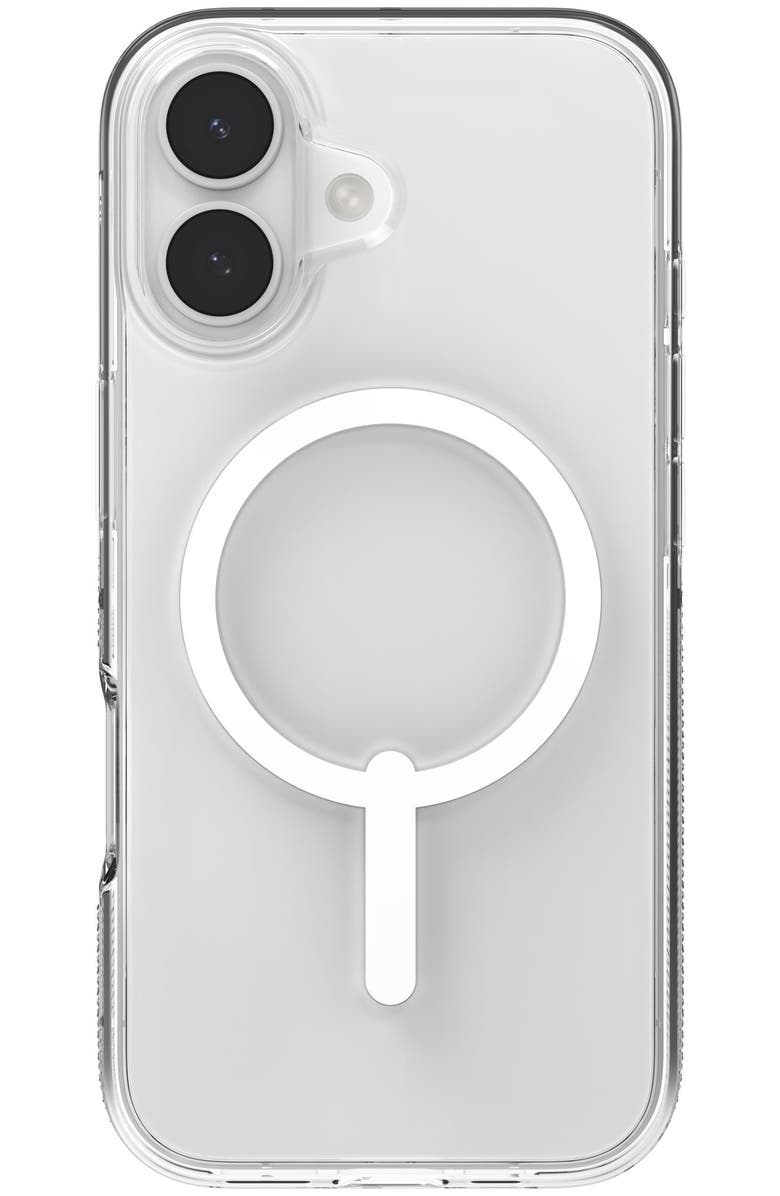 ZAGG Crystal Palace Snap MagSafe Case with Kickstand for Apple iPhone 17, Alternate, color, Clear