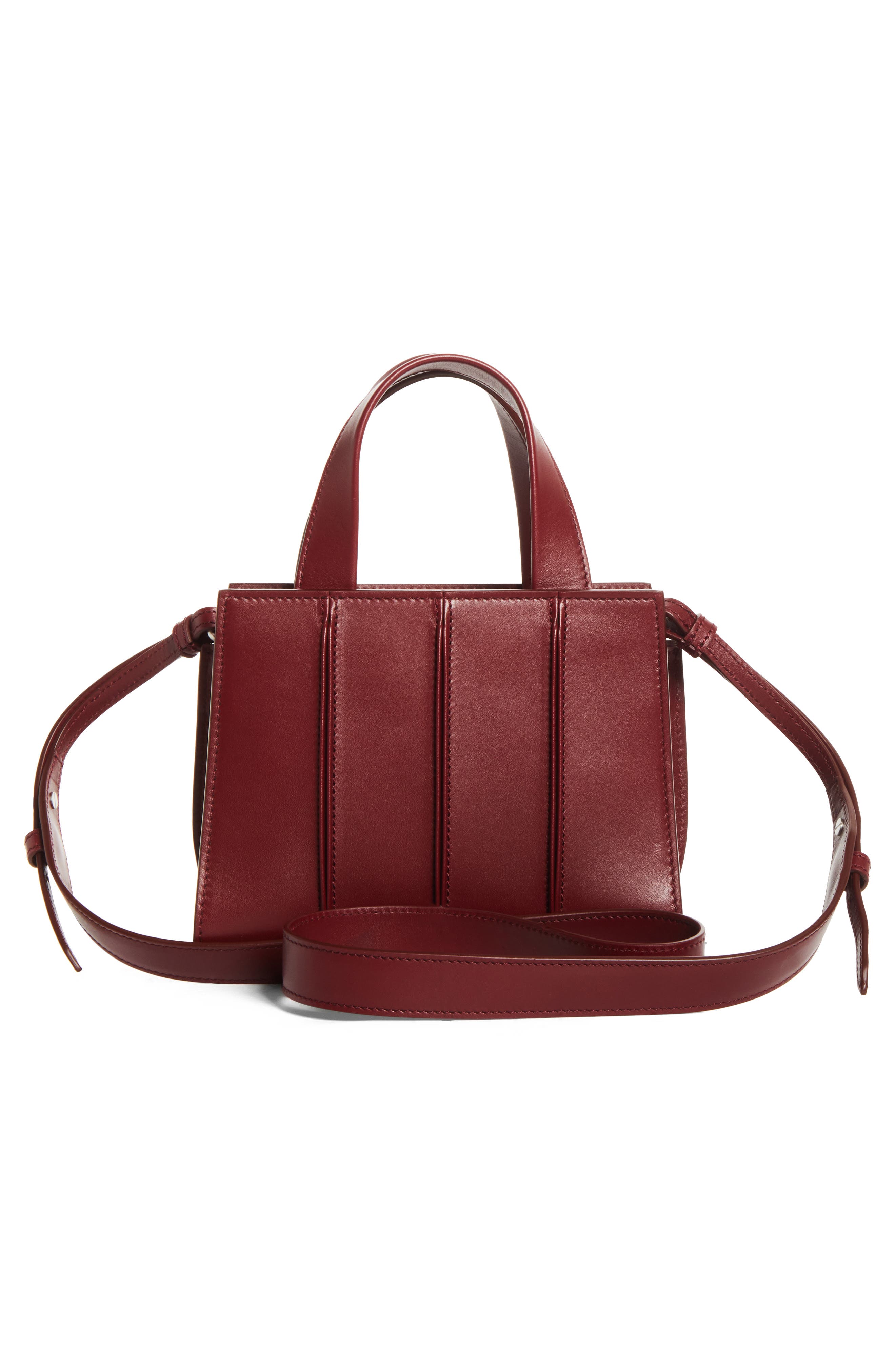 Max Mara Micro Whitney Crossbody Bag, Alternate, color, Red