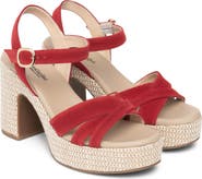 NeroGiardini Ankle Strap Platform Sandal