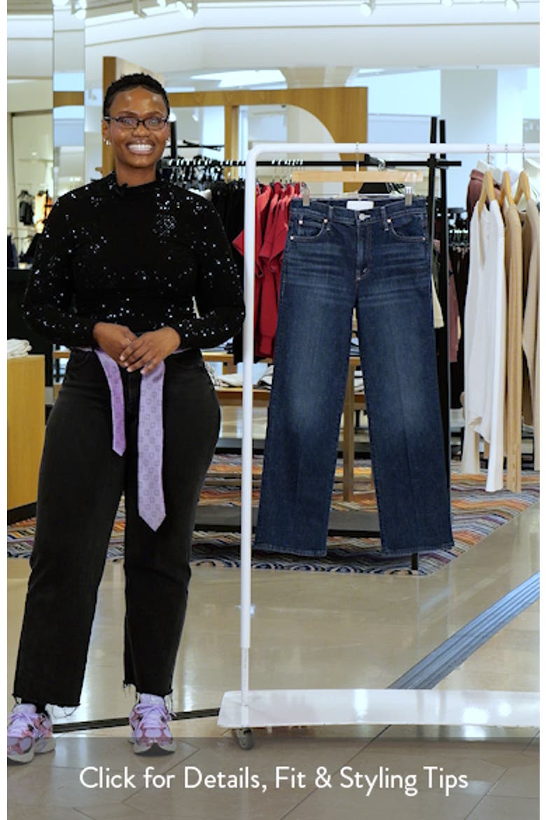Lil' Kick It High Waist Straight Leg Jeans (Women) | Nordstrom
