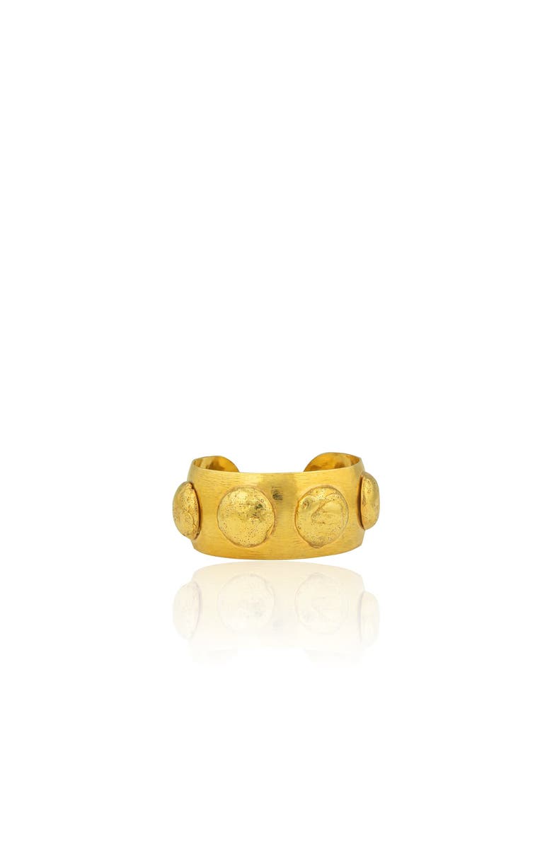 SYLVIA TOLEDANO Curve Cuff, Main, color, Gold