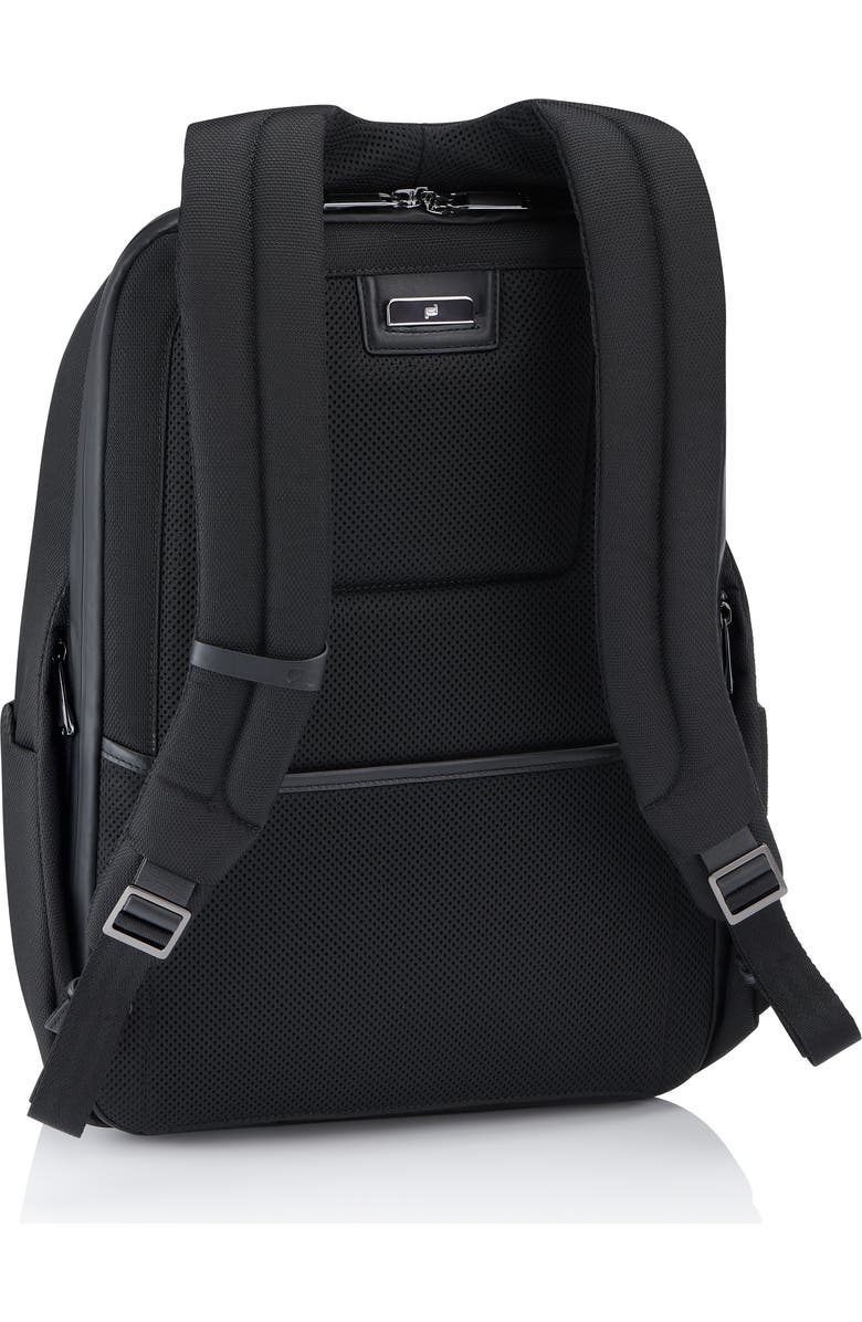 Porsche Design Roadster Medium Water Resistant Nylon & Leather Backpack, Alternate, color,