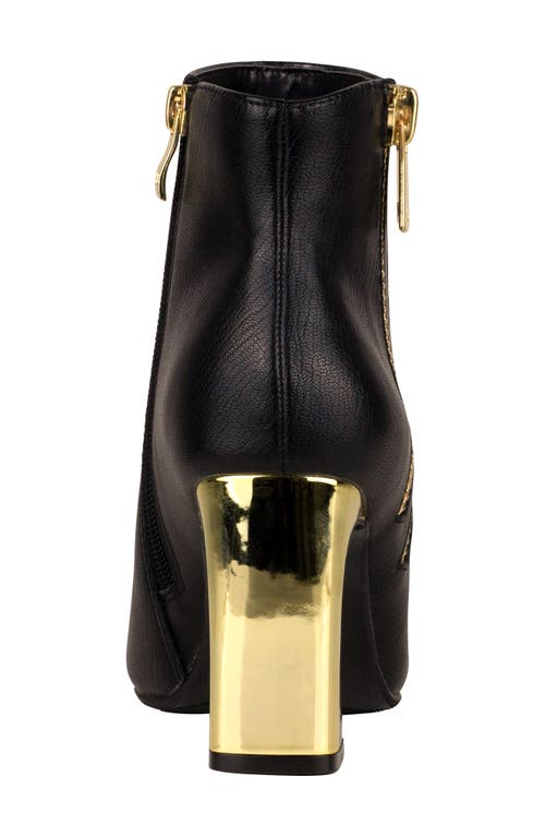 Ninety Union Square Toe Boot In Black