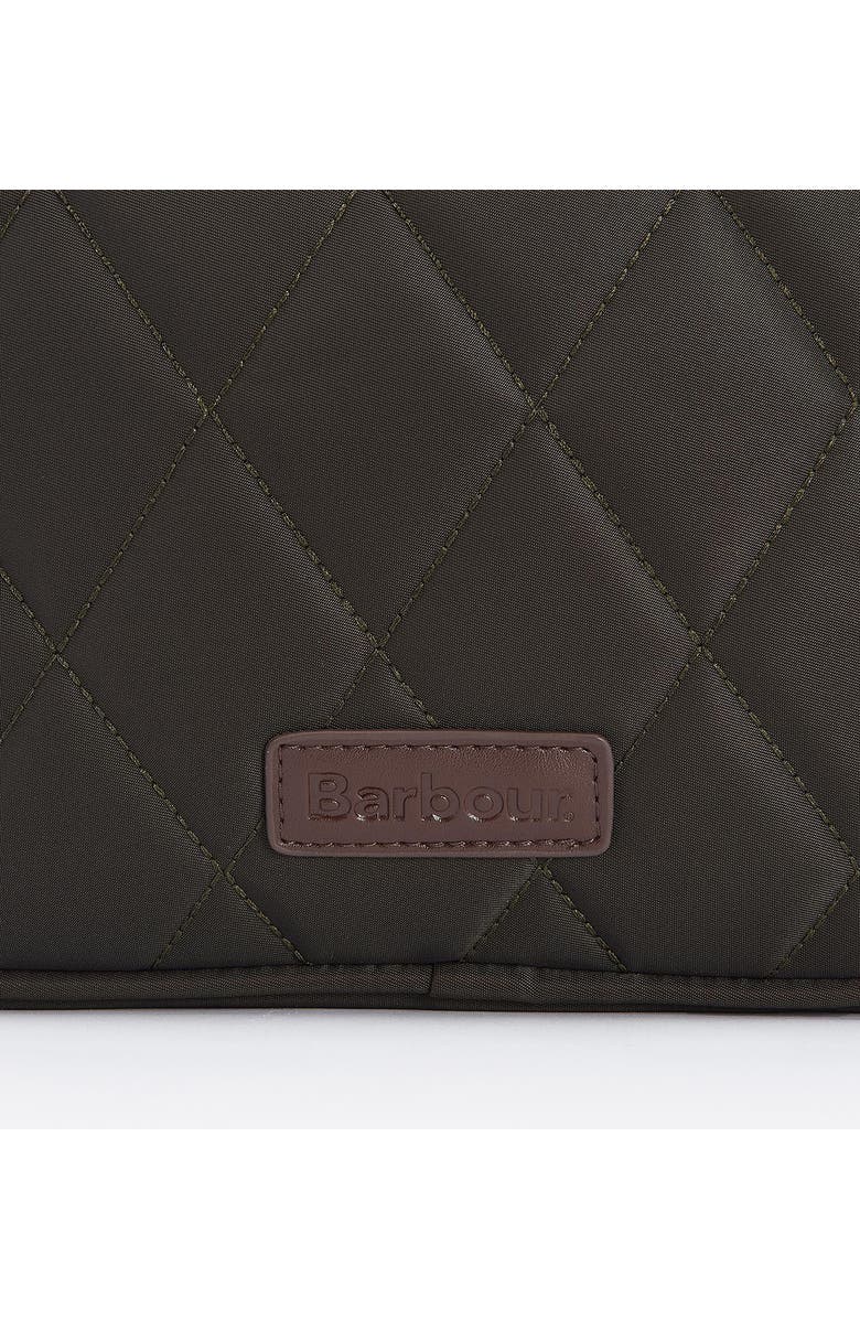 Barbour Diamond Quilted Nylon Crossbody Bag, Alternate, color,