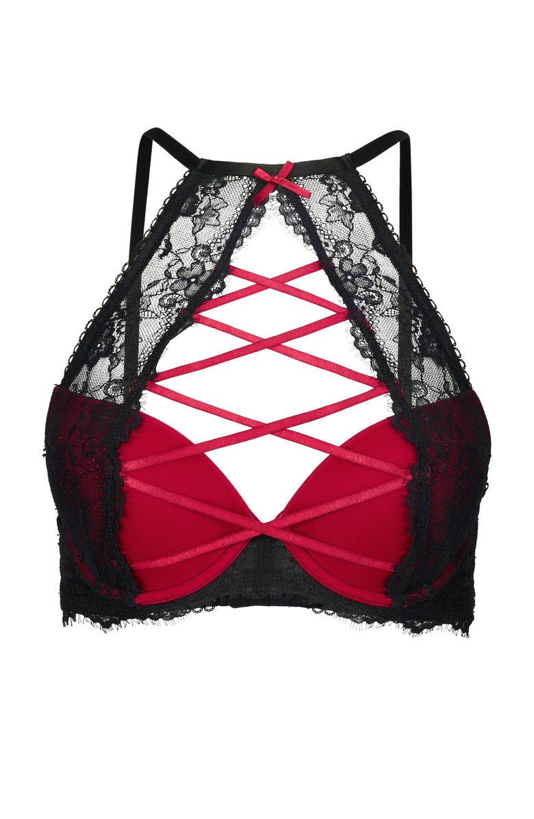 Adore Me Milena Push Up Demi Bra, Alternate, color, 