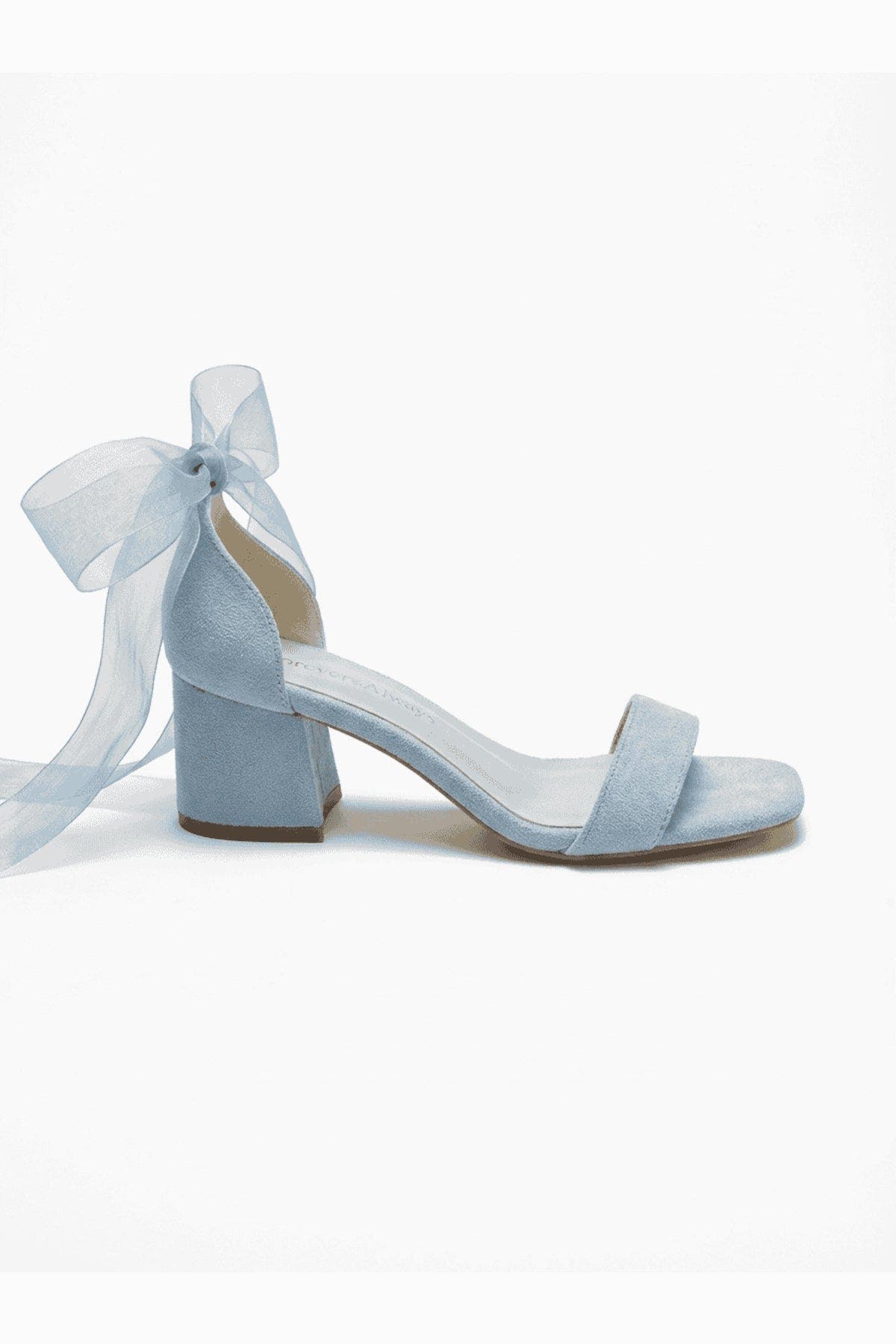 Forever & Always Shoes Rova Bow Block Heel Sandal, Alternate, color, Blue