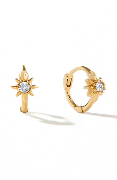 Ana Luisa Elios Huggie Hoop Earrings
