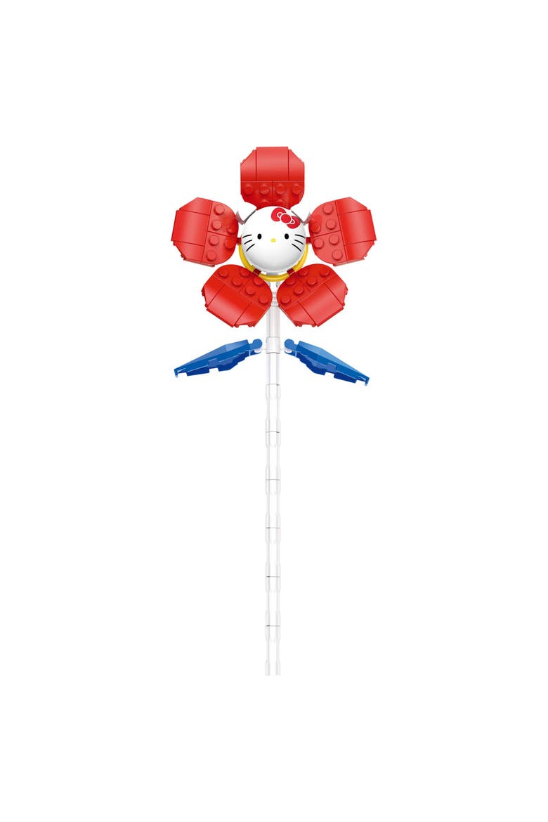 Hello Kitty Flower Building Set, Alternate, color, Pink