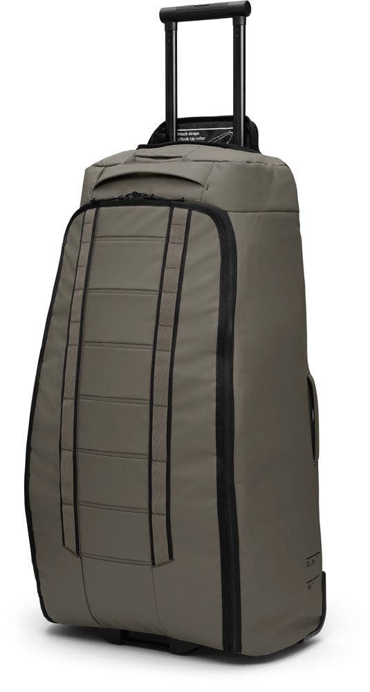 D_b_ Hugger Roller Bag check In Wheeled Duffel 90L, Main, color, Forest Green