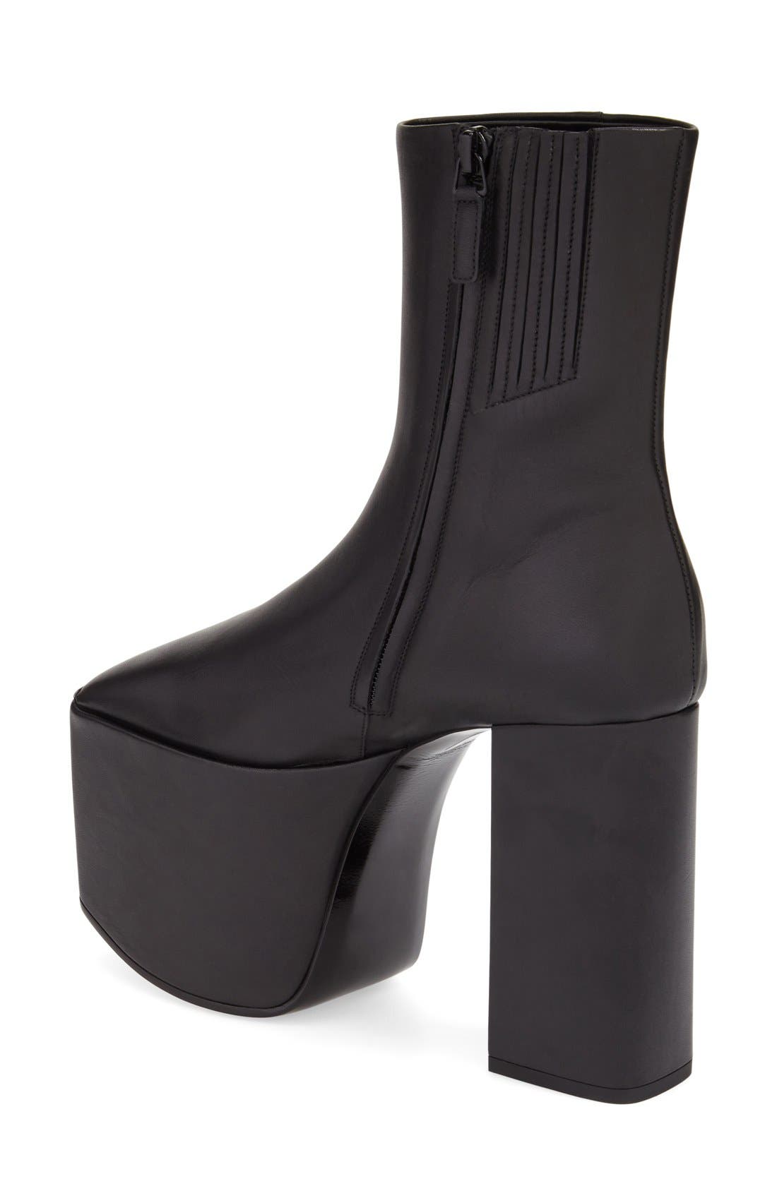 Balenciaga Platform Bootie, Alternate, color, 
