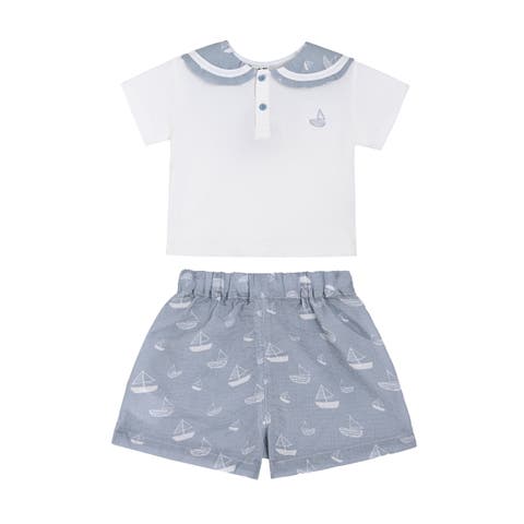 Sailboat Collar Set