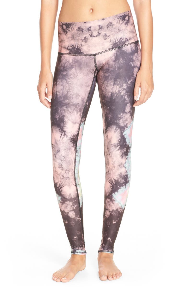 teeki 'Eagle Feather Hot Pant' Leggings, Main, color, 