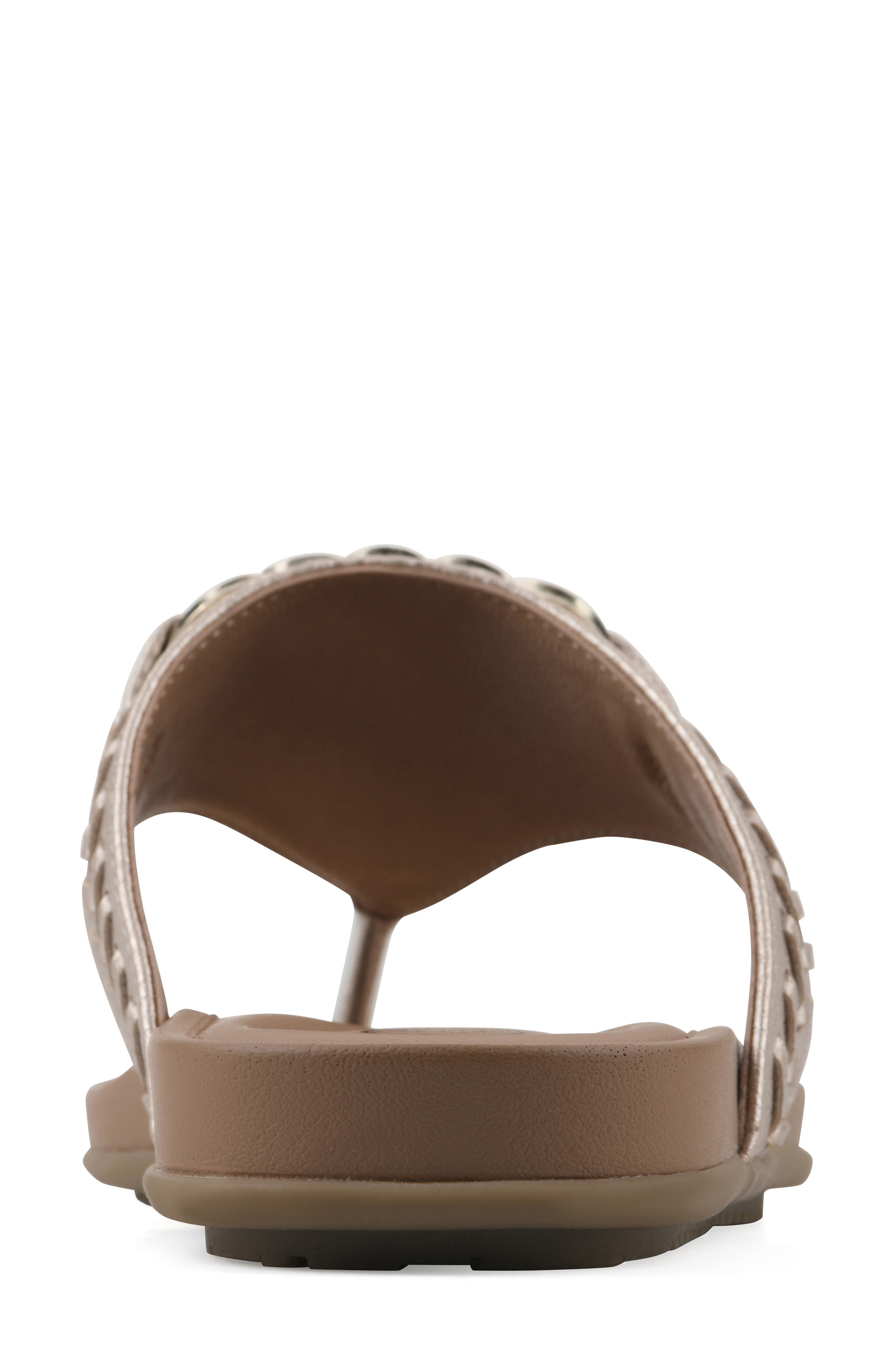 Aladdin Flip Flop, Alternate, color, GOLD/ SMOOTH