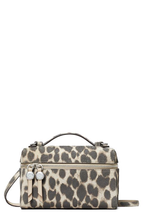 Romy Suede Slim Top Handle Bag