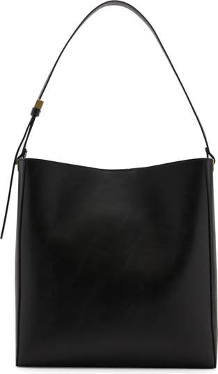 Faux Leather Shopper Bag