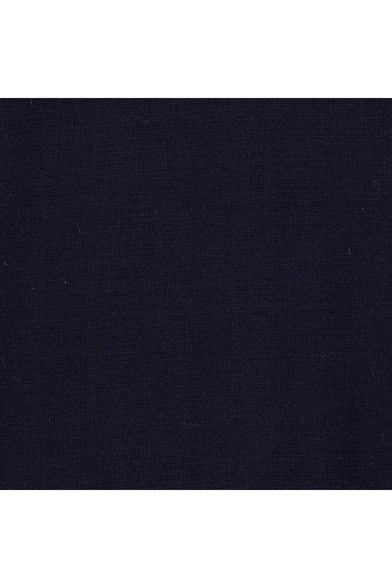 Pocket-detail Knitted Cotton Mini Dress, Alternate, color, NAVY