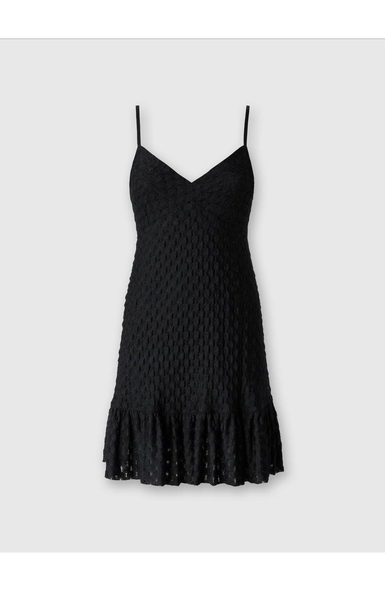 Missoni Sleeveless Mini Dress With Lace Tiered Skirt, Main, color, 