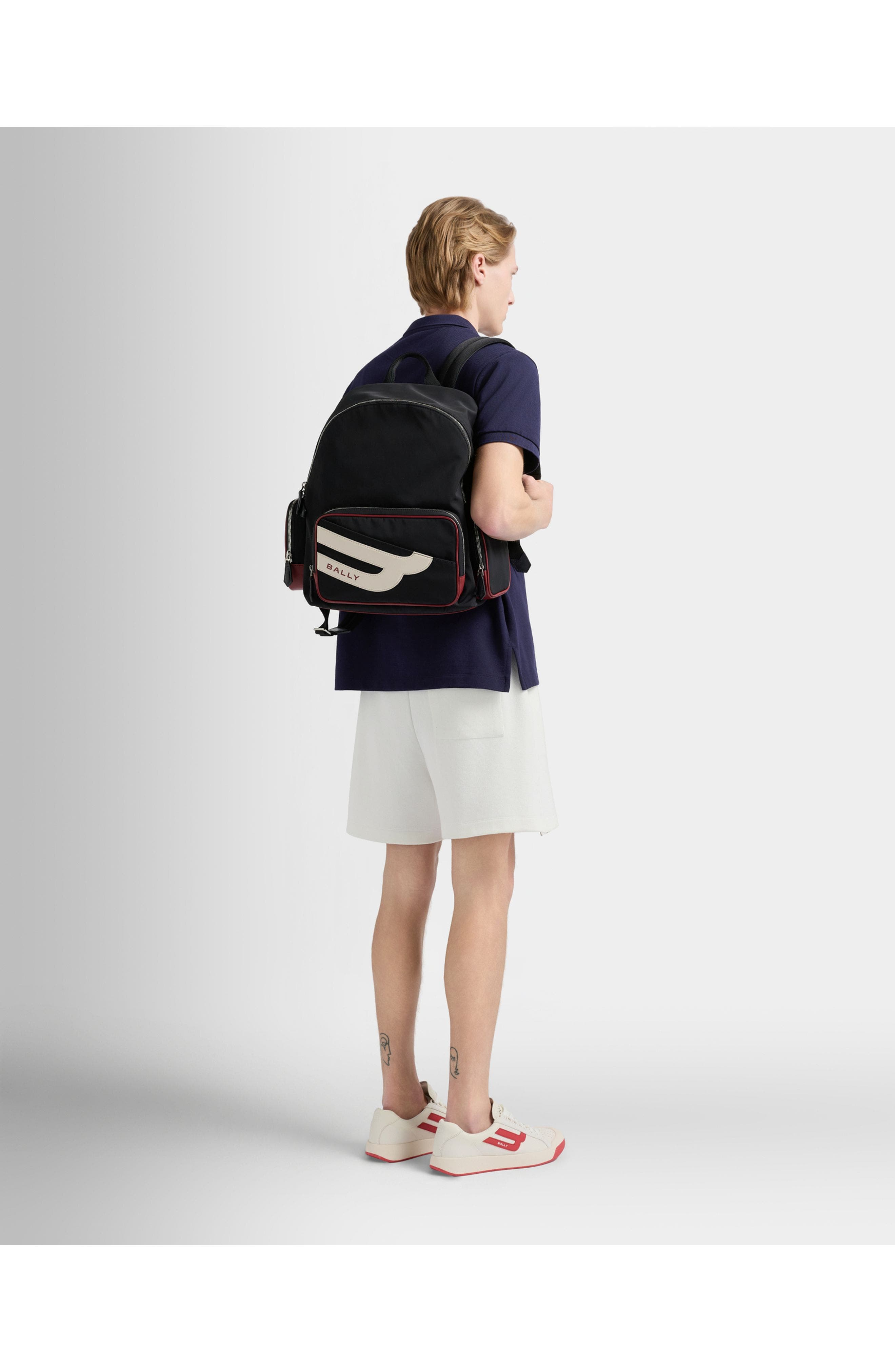 Bally Competition Backpack, Alternate, color, Black
