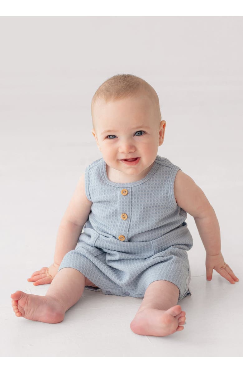 Beckett and Bear Rowland Sleeveless Romper, Alternate, color, Blue
