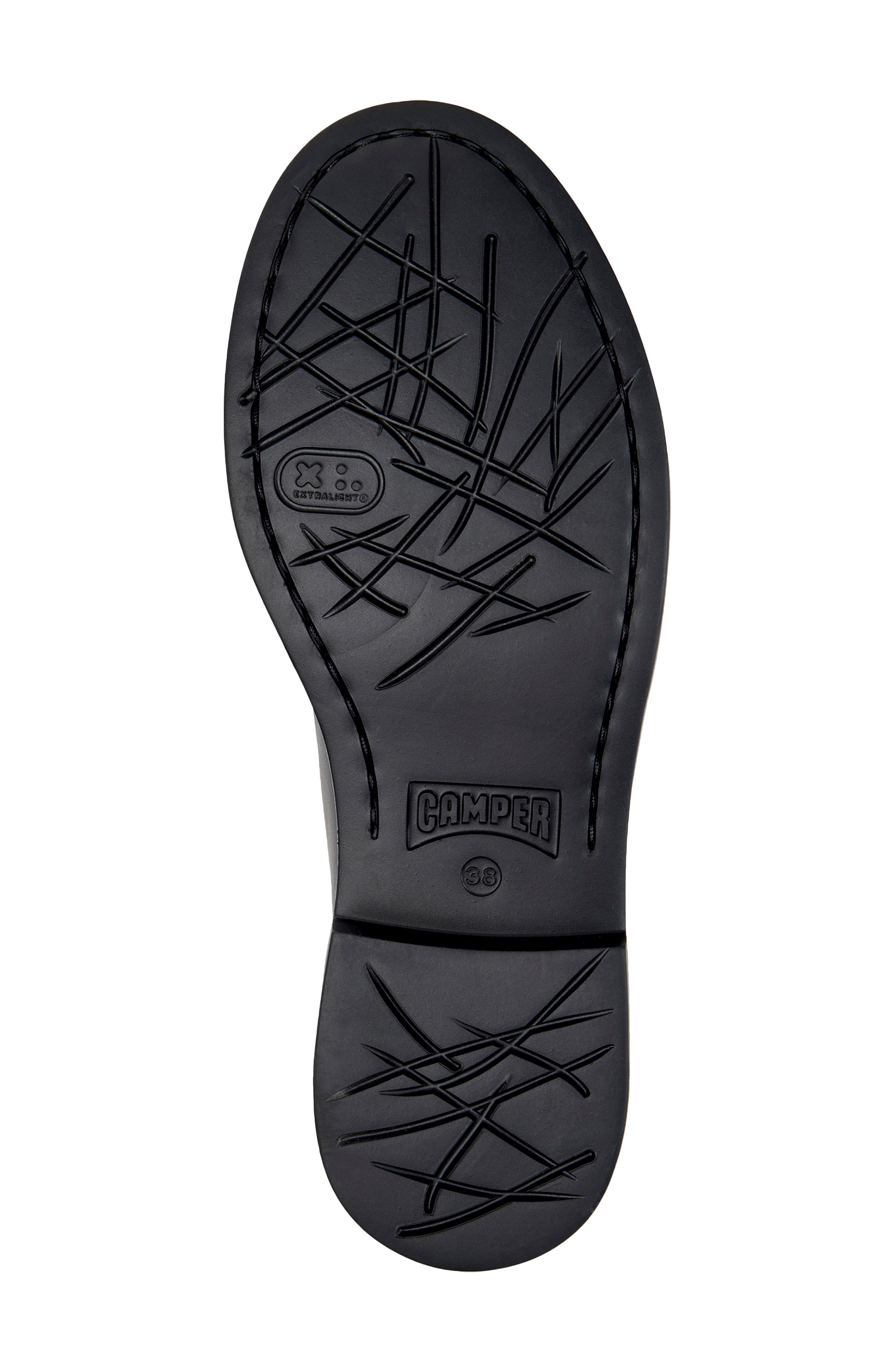 Camper Dean Mary Jane Flat, Alternate, color, Black