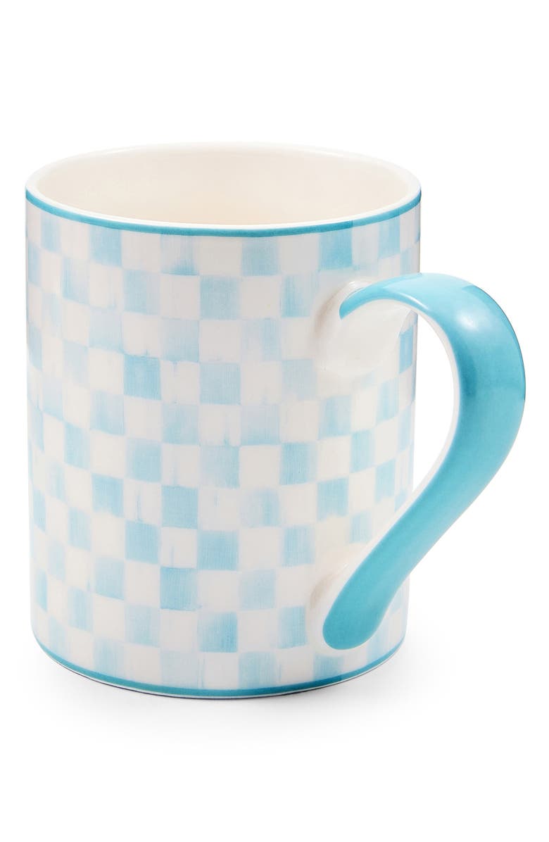 MACKENZIE CHILDS Royal Rabbit Mug, Alternate, color, Blue