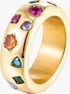 Kellery Dome Gemstone Statement Ring