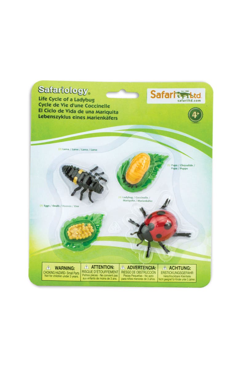 Safari Ltd. Life Cycle Of A Ladybug, Main, color, NO COLOR