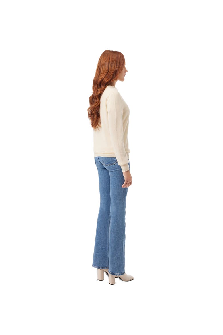 Essential Cashmere Crewneck Cardigan, Alternate, color, off white