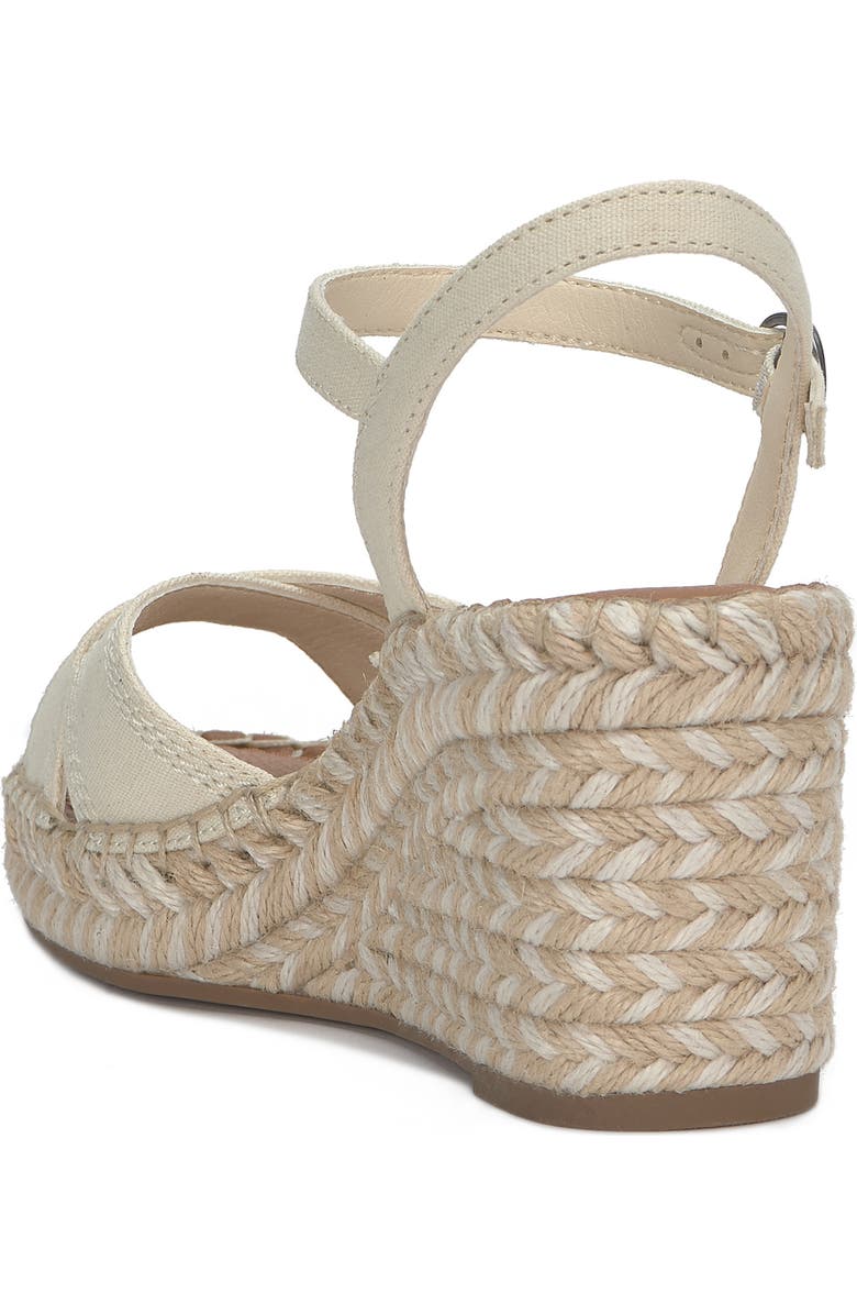 Lucky Brand Candyr Platform Wedge Sandal, Alternate, color, Vanilla