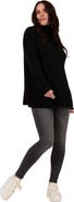 MOTHERHOOD MATERNITY Turtleneck Long Sleeve Knit Maternity Sweater