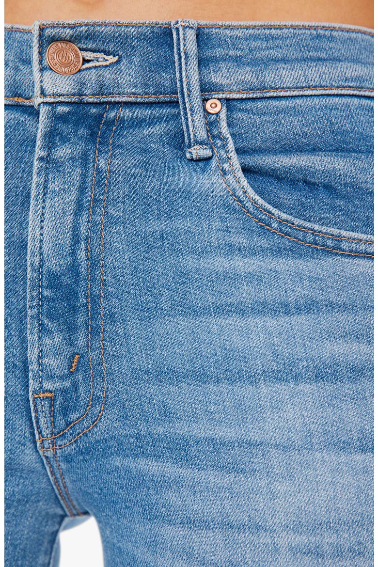 The Insider High Waist Step Frayed Hem Crop Jeans, Alternate, color, OUT OF THE BLUE