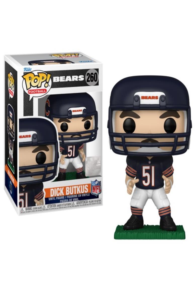 Dick Butkus (Chicago Bears) NFL Funko Pop! Legends, Main, color, White