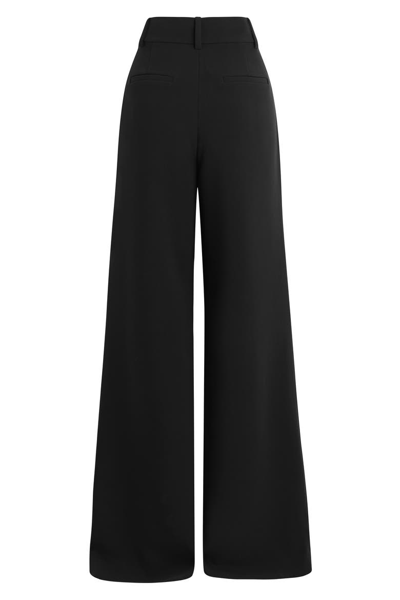 The Jones Wide Leg Pants, Alternate, color, BLACK