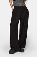 Disturbia Devin Pleated Palazzo Trouser