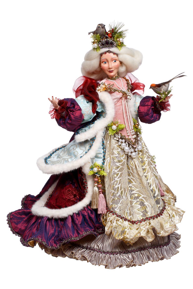 Madame Noel, Main, color, Burgundy